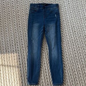 Liverpool Dark Blue The Ankle Skinny Jean